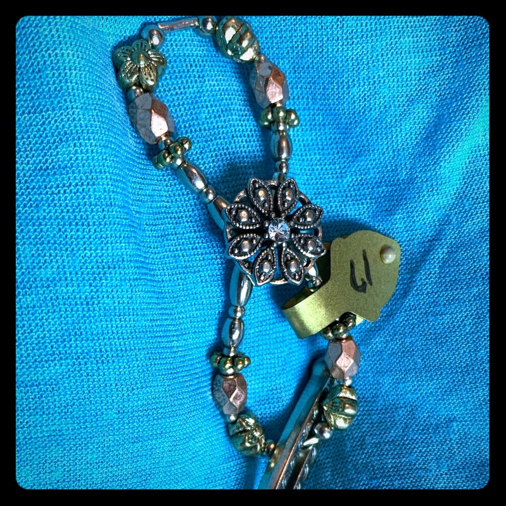 Small size Lila Rose Flexi Clip, multi-metals